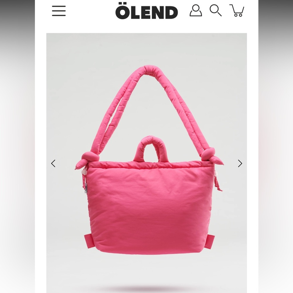 Olend Ona Soft Bag - Hot Pink. Very gently used condition
